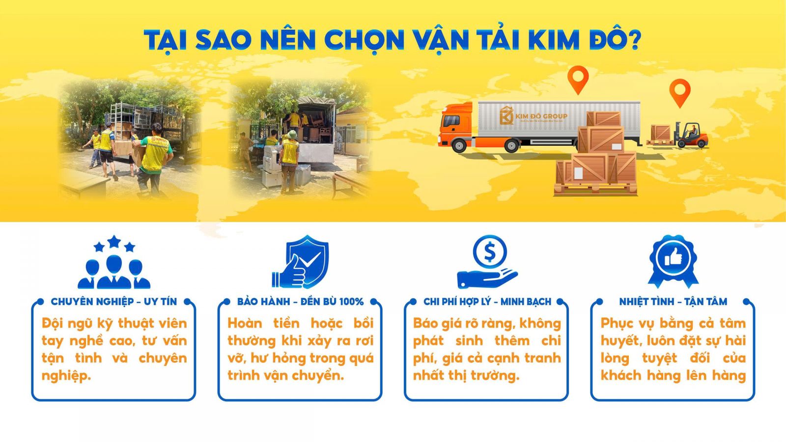 tại sao bạn lên chọn vận tải kim đô bắc ninh